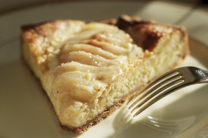 how far can one piece of pear tart go?