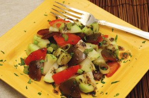 chayote_tomato salad