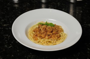 Bucatini with Cauliflower 